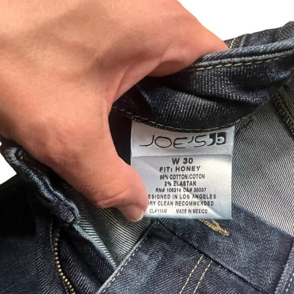 Joe’s Jeans Honey Denim Blue Low/Mid Rise Bootcut Jeans - 30 - Picture 4 of 8